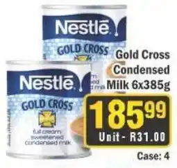 J&E Cash and Carry Nestle Gold Cross Condensed Milk offer