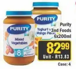 J&E Cash and Carry Purity 3rd Foods offer