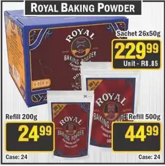 J&E Cash and Carry Royal baking powder offer