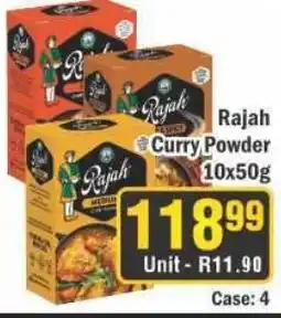 J&E Cash and Carry Rajah Curry Powder offer