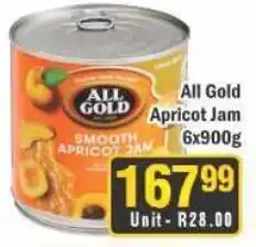 J&E Cash and Carry All Gold Apricot Jam offer