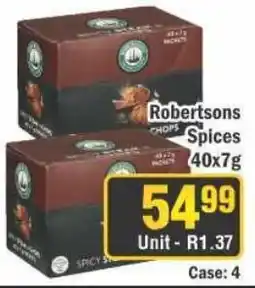 J&E Cash and Carry Robertsons Spices offer