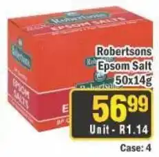 J&E Cash and Carry Robertsons Epsom Salt offer