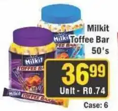 J&E Cash and Carry Milkit Toffee Bar offer