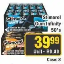 J&E Cash and Carry Stimorol Gum Infinity offer