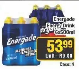 J&E Cash and Carry Energade Energy Drink offer