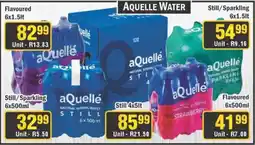 J&E Cash and Carry Aquelle water offer