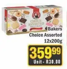 J&E Cash and Carry Bakers Choice Assorted offer