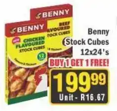 J&E Cash and Carry Benny Stock Cubes offer