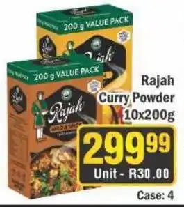 J&E Cash and Carry Rajah Curry Powder offer