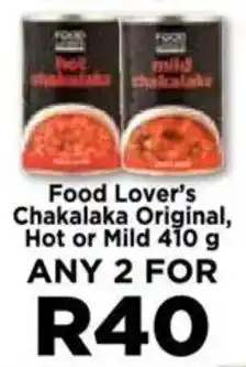 Food Lover's Market Food Lover's Chakalaka Original, Hot or Mild offer