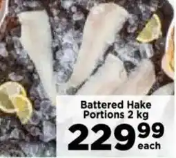 Food Lover's Market Battered Hake Portions offer