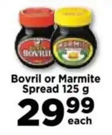 Food Lover's Market Bovril or Marmite Spread offer