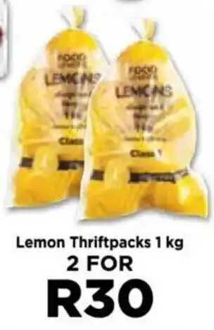 Food Lover's Market Lemon Thriftpacks offer