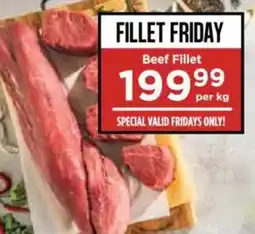 Food Lover's Market Beef Fillet offer