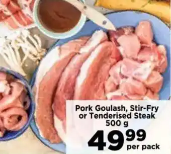 Food Lover's Market Pork Goulash, Stir-Fry or Tenderised Steak offer