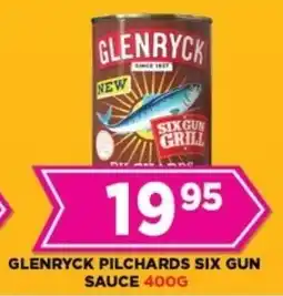 Goal Supermarket Glenryck pilchards six gun sauce offer