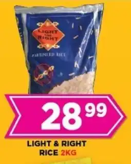 Goal Supermarket Light & right rice offer