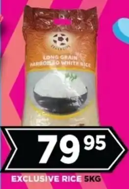 Goal Supermarket Exclusive rice offer