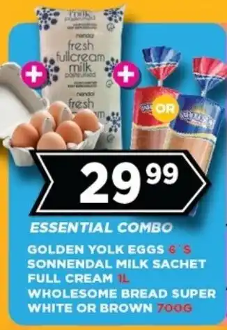 Goal Supermarket Essential Combo offer