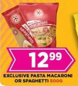 Goal Supermarket Exclusive pasta macaroni or spaghetti offer