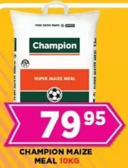 Goal Supermarket Champion maize meal offer