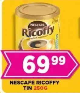 Goal Supermarket Nescafe ricoffy tin offer