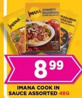 Goal Supermarket Imana cook in sauce assorted offer