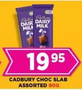 Goal Supermarket Cadbury choc slab assorted offer