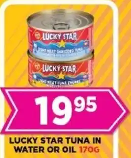 Goal Supermarket Lucky star tuna in water or oil offer