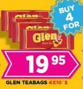 Goal Supermarket Glen teabags offer