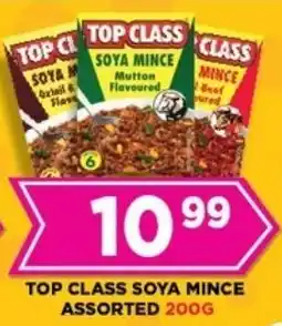 Goal Supermarket Top class soya mince assorted offer