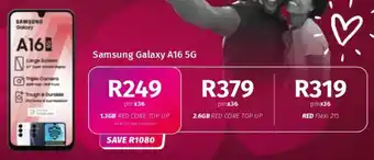 Vodacom Samsung Galaxy A16 5G offer