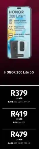 Vodacom HONOR 200 Lite 5G offer