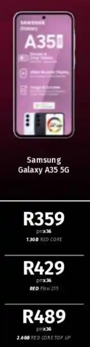 Vodacom Samsung Galaxy A35 5G offer