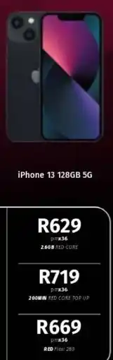 Vodacom iPhone 13 128GB 5G offer