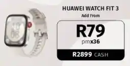 Vodacom Huawei watch fit 3 offer