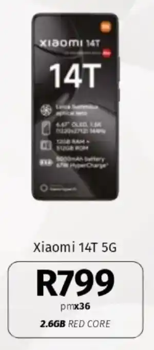 Vodacom Xiaomi 14T 5G offer