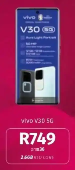 Vodacom Vivo V30 5G offer