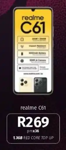 Vodacom Realme C61 offer