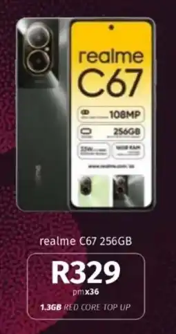 Vodacom Realme C67 256GB offer