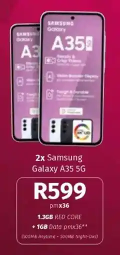 Vodacom Samsung Galaxy A35 5G offer