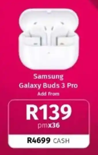 Vodacom Samsung Galaxy Buds 3 Pro offer