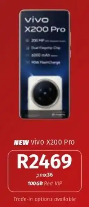 Vodacom Vivo X200 Pro offer