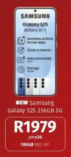 Vodacom Samsung Galaxy S25 256GB 5G offer