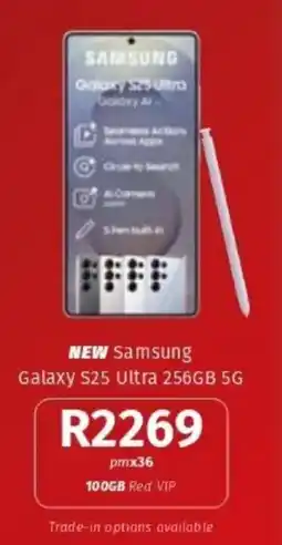 Vodacom Samsung Galaxy S25 Ultra 256GB 5G offer