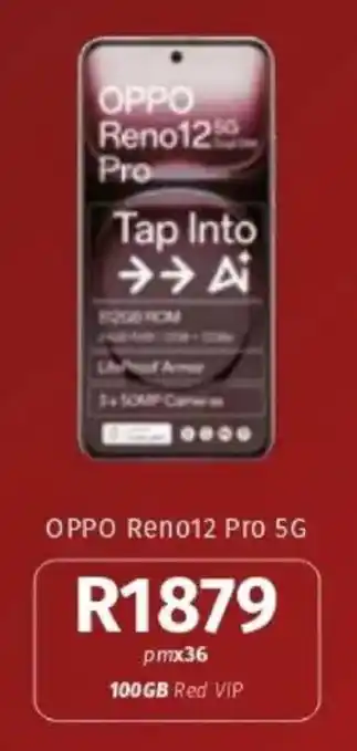 Vodacom OPPO Ren012 Pro 5G offer