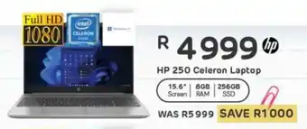 Computer Mania HP 250 Celeron Laptop offer