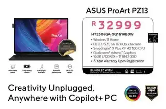 Computer Mania ASUS ProArt PZ13 offer