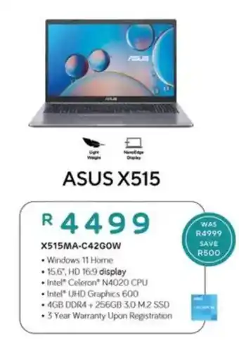 Computer Mania ASUS X515 offer